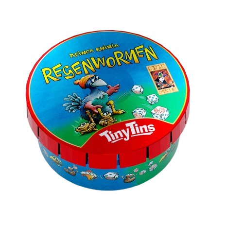 Tiny Tins: Regenwormen - Kaartspel