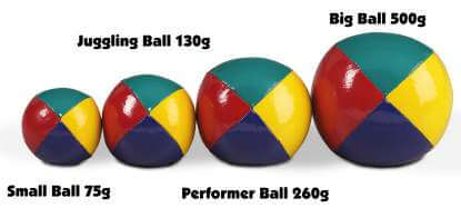 Jongleerbal Performer Ball 260 Gram Diameter 7.6cm