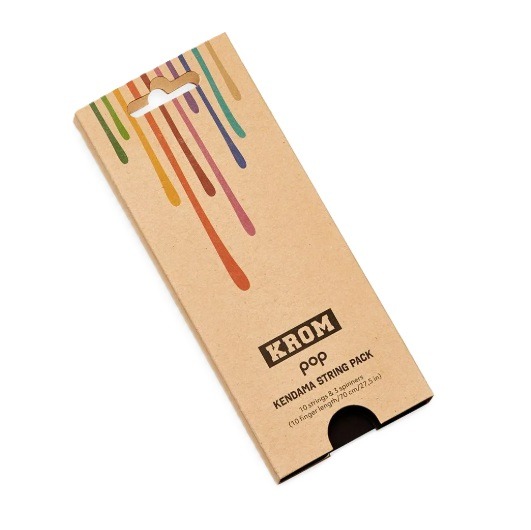 KROM Kendama Touwtjes 10 Touwtjes - 3 Kogellagertjes - POP