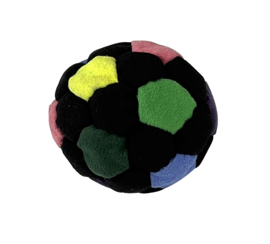 Footbag 14 Panel Hand Gemaakt Hacky Sack Kleuren Assorti.