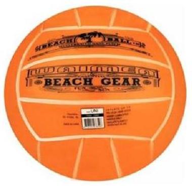 Strandbal Pvc Oranje Mt: 21 CM