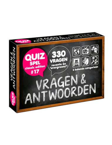 Quiz spel Vragen & Antwoorden - Editie 17