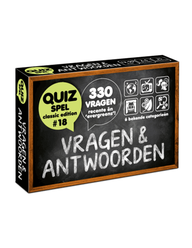 Quiz spel Vragen & Antwoorden - Editie 18