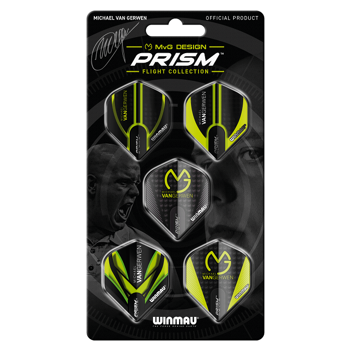 MvGerwen Dart Flight Pack Prism - 100 micron